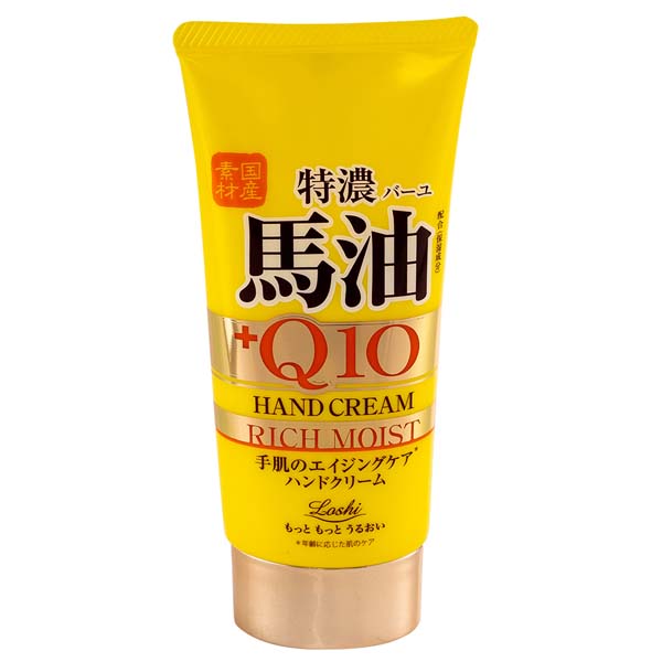 日藥本舖 Loshi 日本國產馬油Q10超潤護手霜